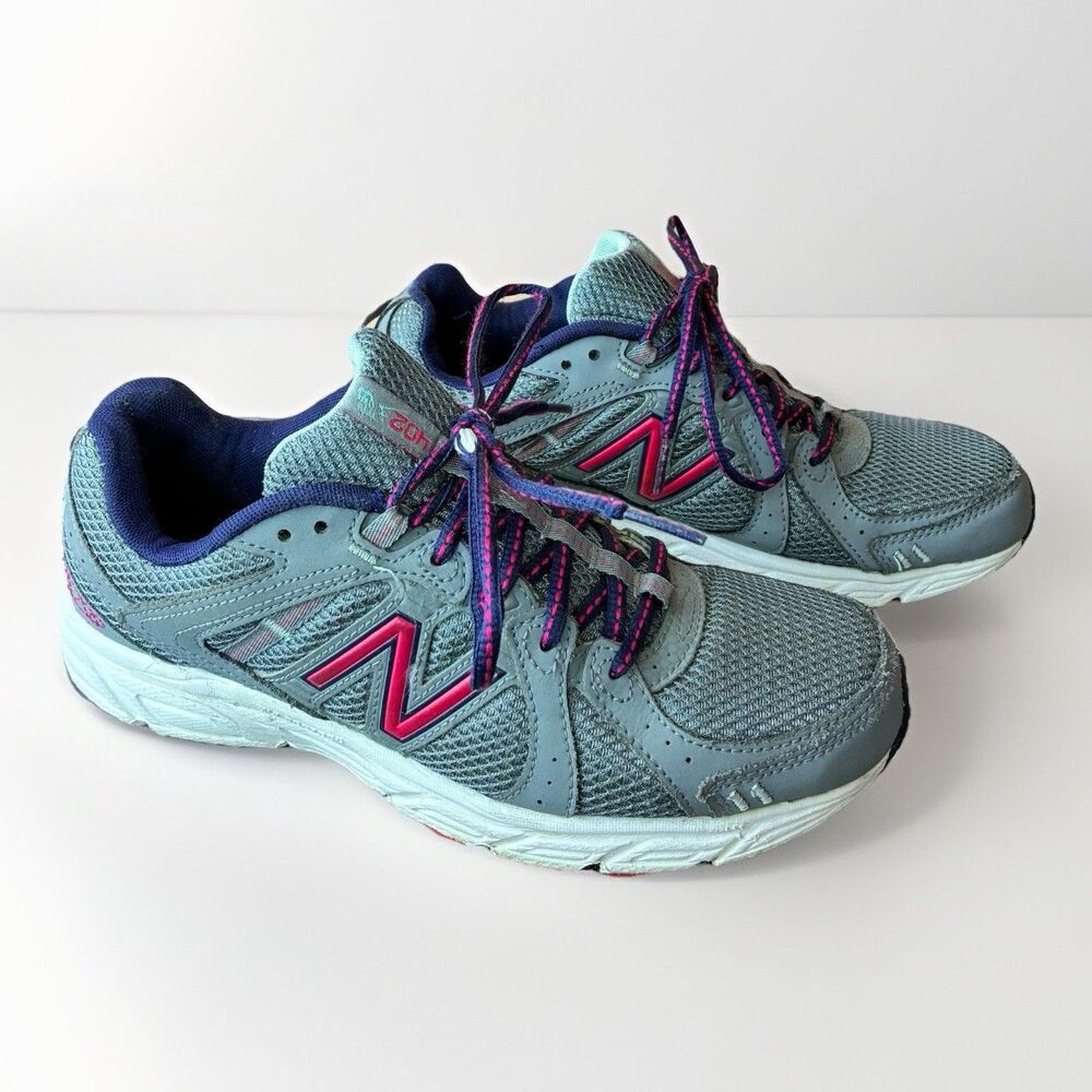 New Balance Womens 402 V1 WE402CG1 Gray Running Shoes Sneakers Size 8.5